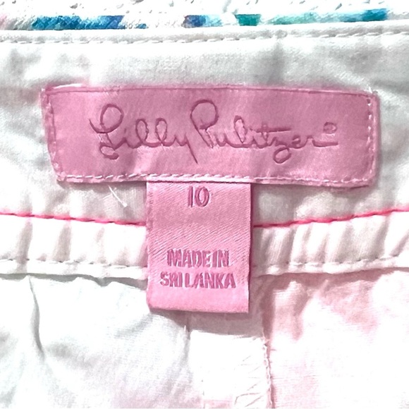 Lilly Pulitzer Lorelie Tiki Pink Gypsea Skort 10 - Picture 3 of 6